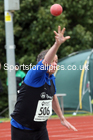 Shot putt, NECAA Open Meeting, Morpeth, Sunday, September 27th. David T. Hewitson/Sports for All Pics